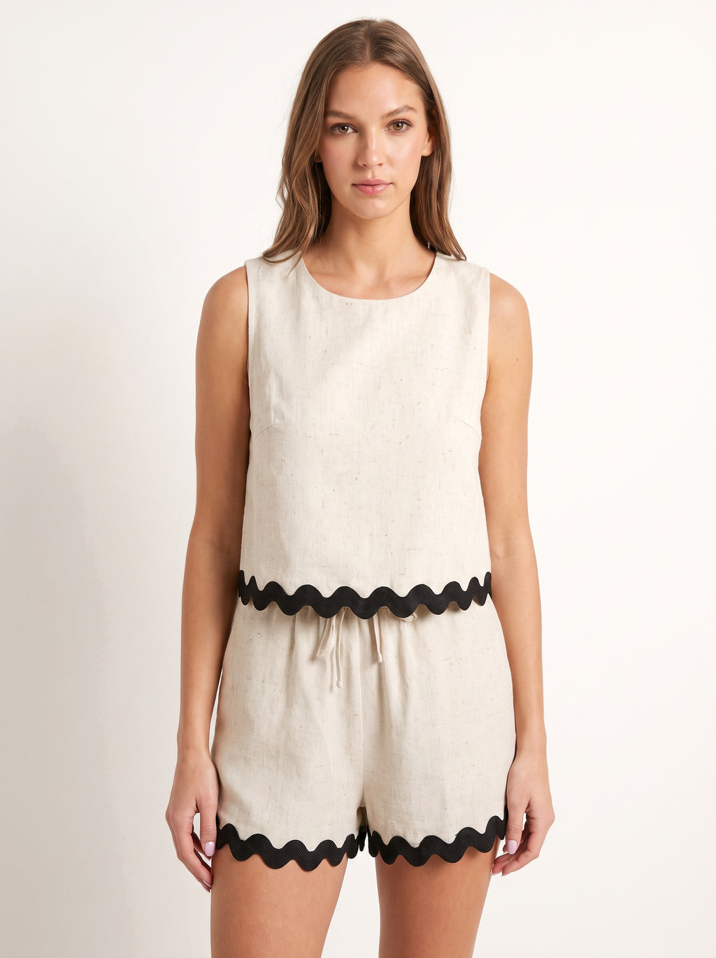 BIARRITZ | Ensemble top à croquet et short