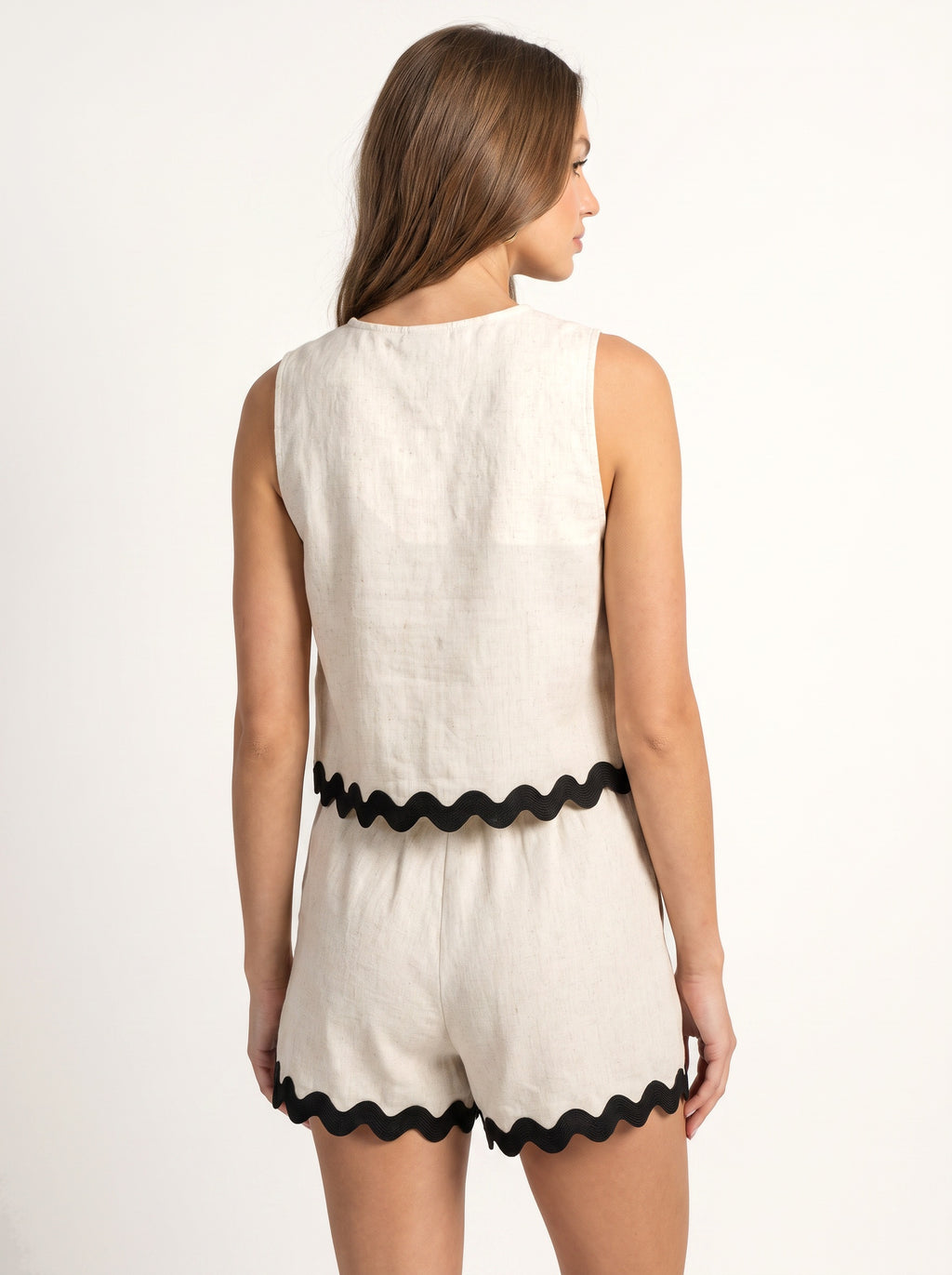 BIARRITZ | Ensemble top à croquet et short