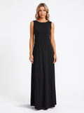 ADÈLE | Robe longue fluide sans manches