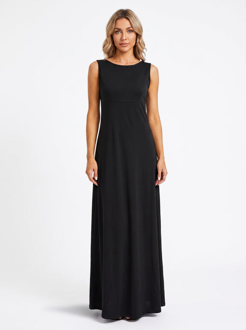 ADÈLE | Robe longue fluide sans manches