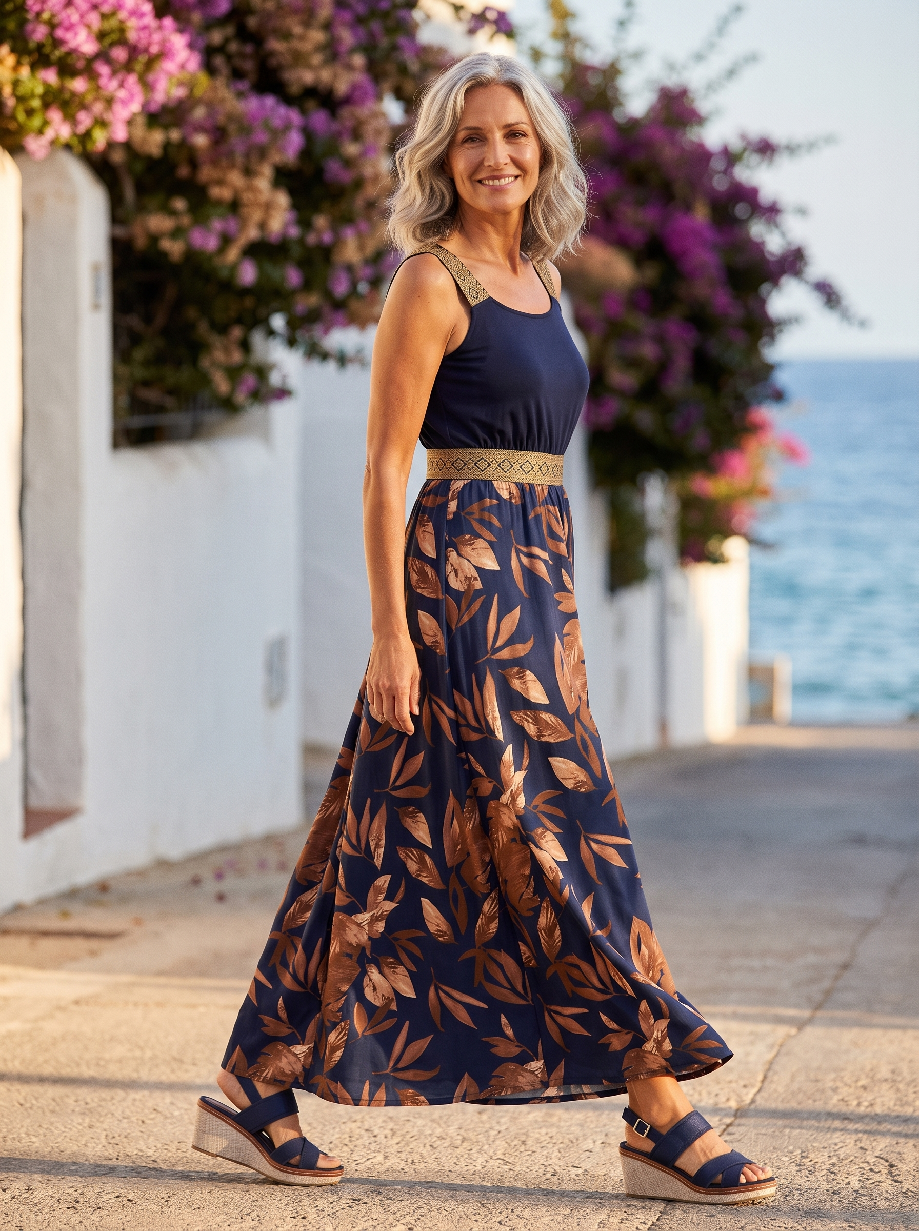 LOOK ANAIS - le look complet porte en bord de mer