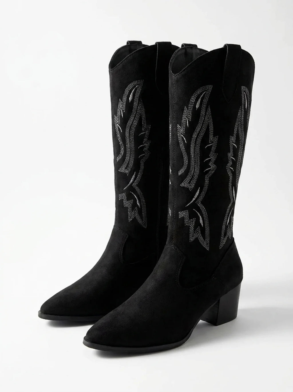 CHELSEA | Bottes western brodées, bout pointu