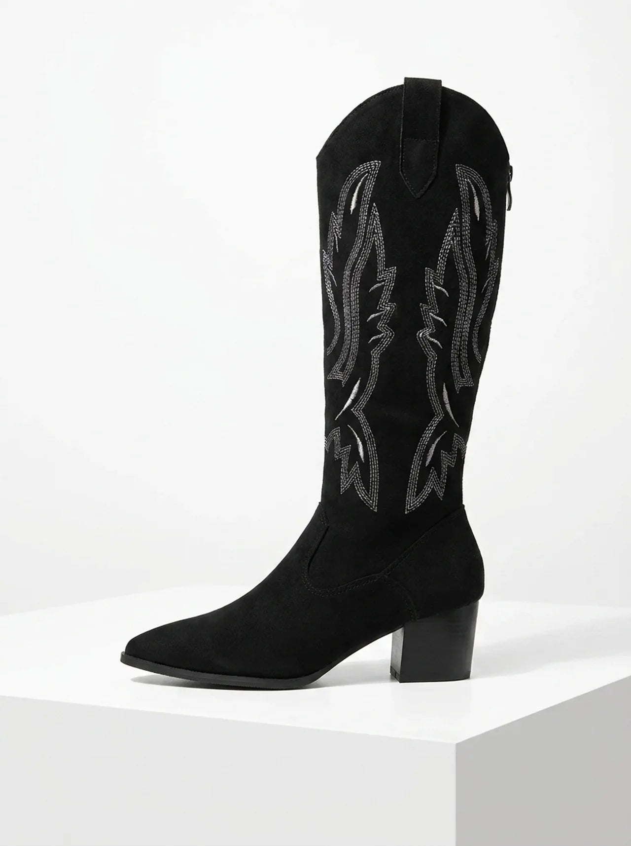 CHELSEA | Bottines à bout pointu et talon carré