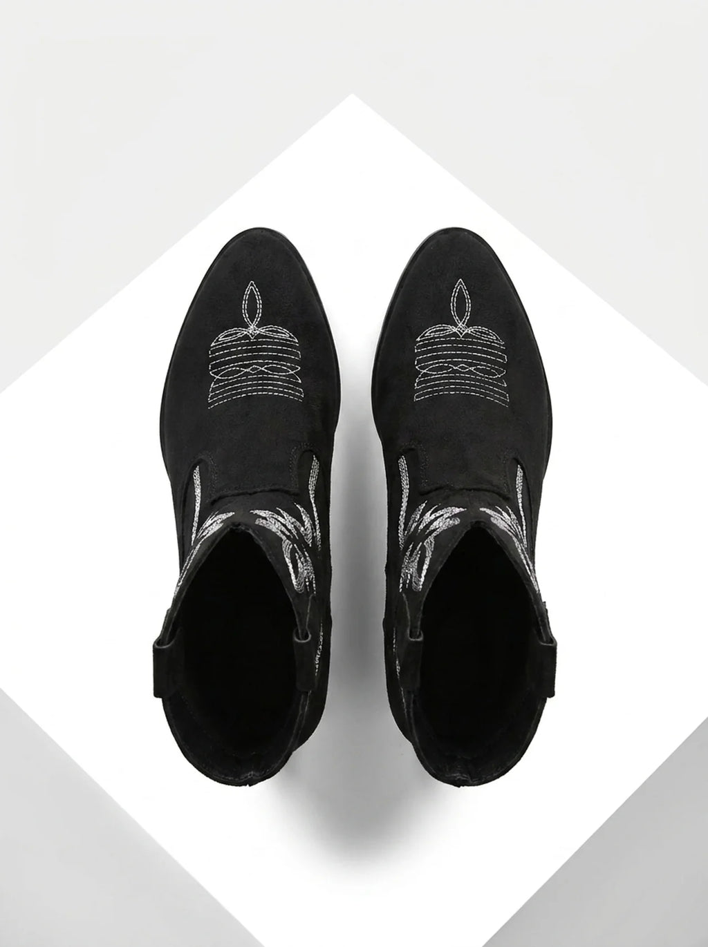 CHELSEA | Bottes western brodées, bout pointu