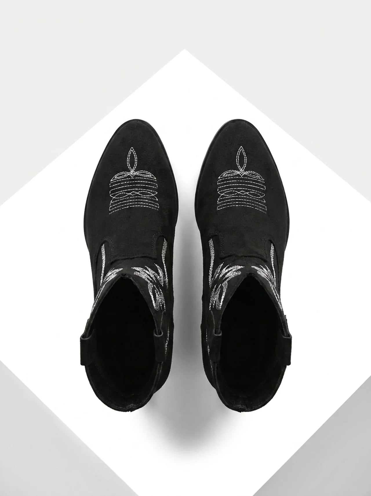 CHELSEA | Bottes western brodées, bout pointu